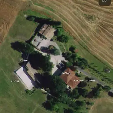 펜션 Gite Coursaint-pierre Paulhiac